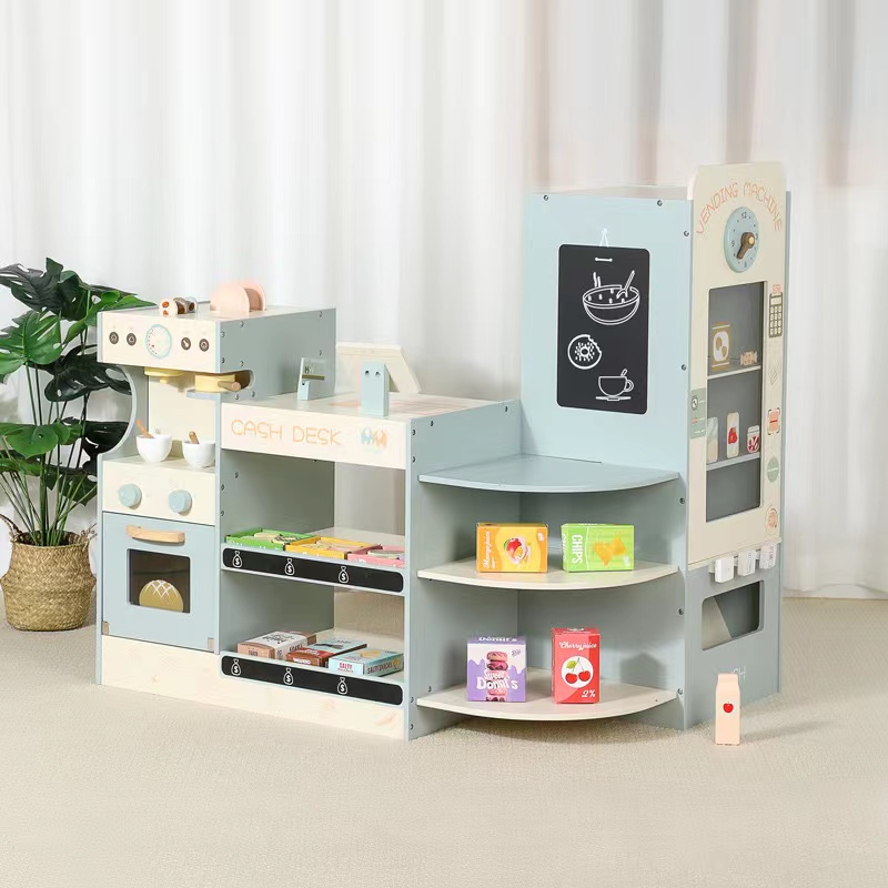 Toy Cash Register - Conjunto de Brinquedo de Supermercado de