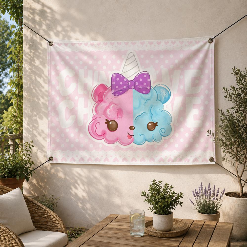 Kids Yard Toys - Bandeira Decorativa Mini Num Noms Popular