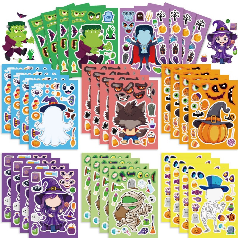 Kids Zombie Toys - Adesivos de jogos de festa de