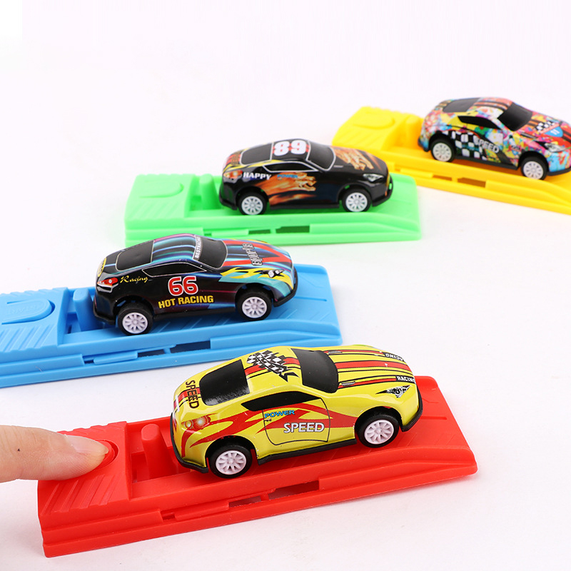 Catapult Launcher Toy - Simulação Cartoon Car Brinquedos para Crianças,