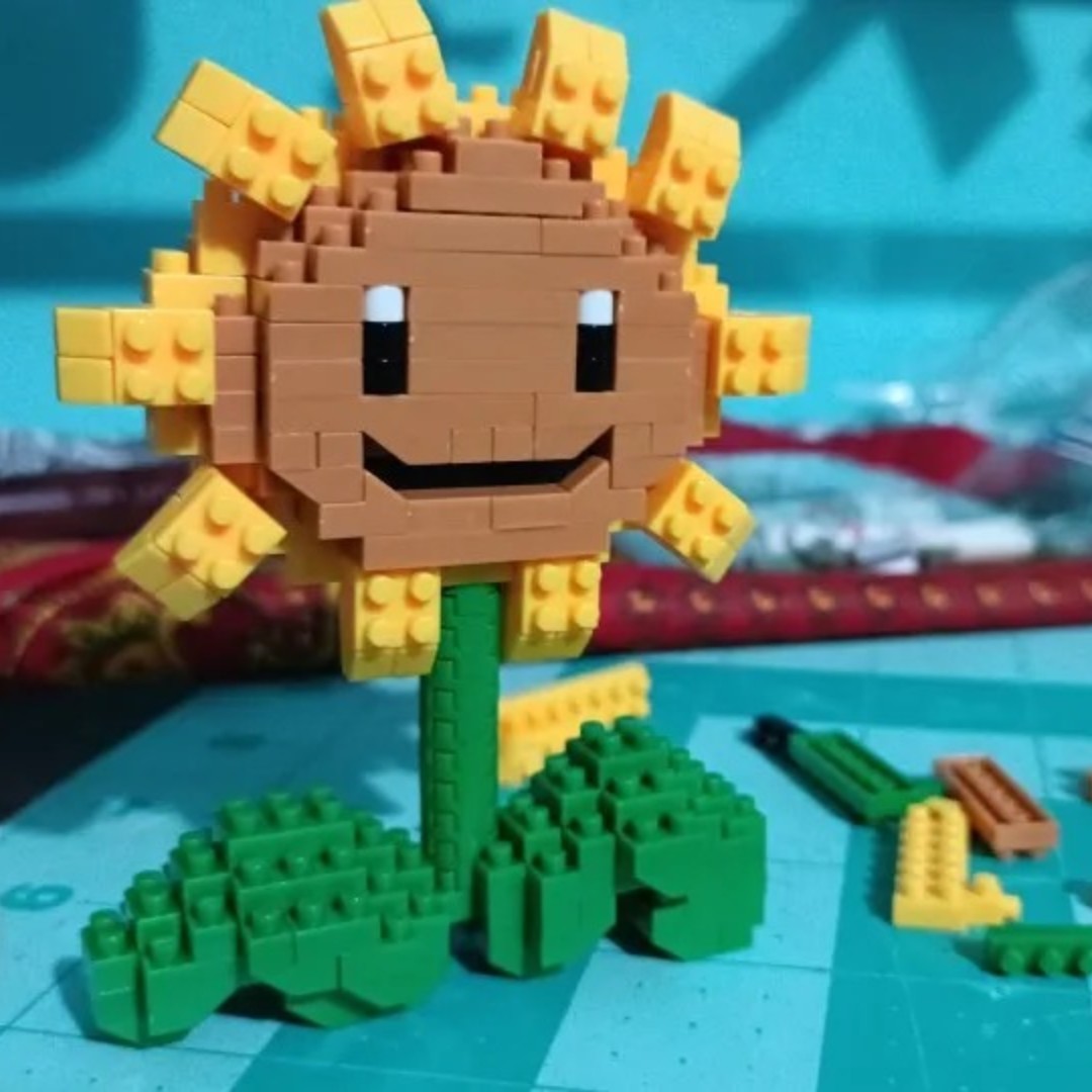Plantas vs zumbis blocos peque - Kids Zombie Toys avaliação e preço