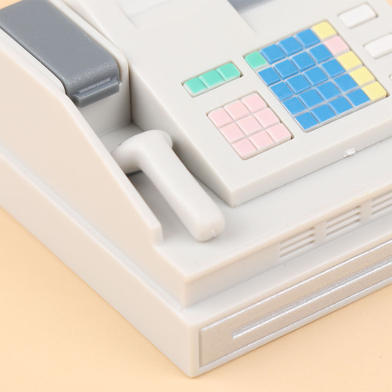 Dollhouse Mini Supermercado Ca - Toy Cash Register avaliação e preço