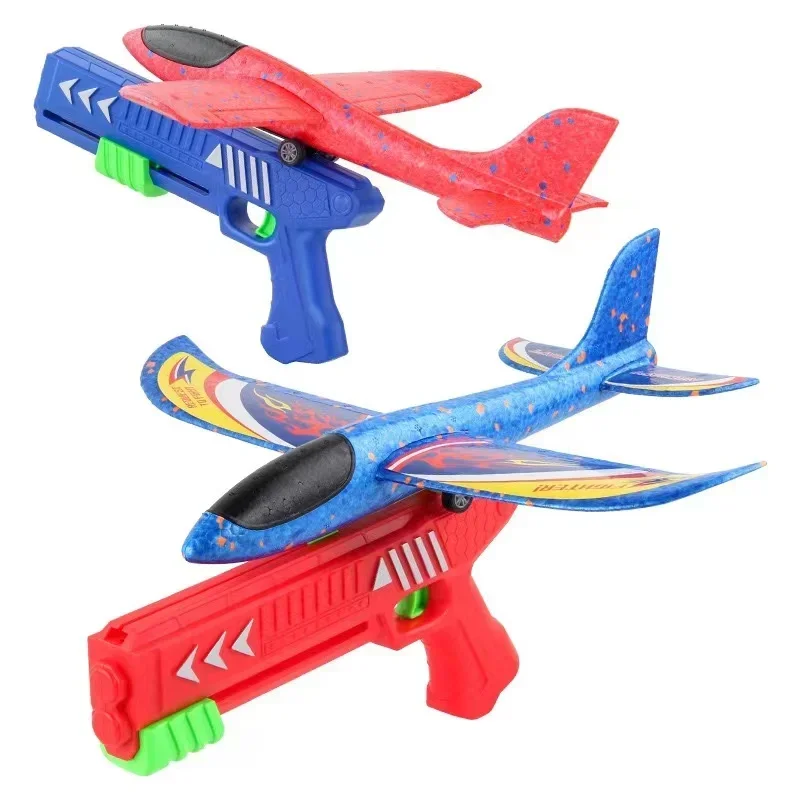 Foam Plane Toy Gun for Kids, L - Catapult Launcher Toy avaliação e preço