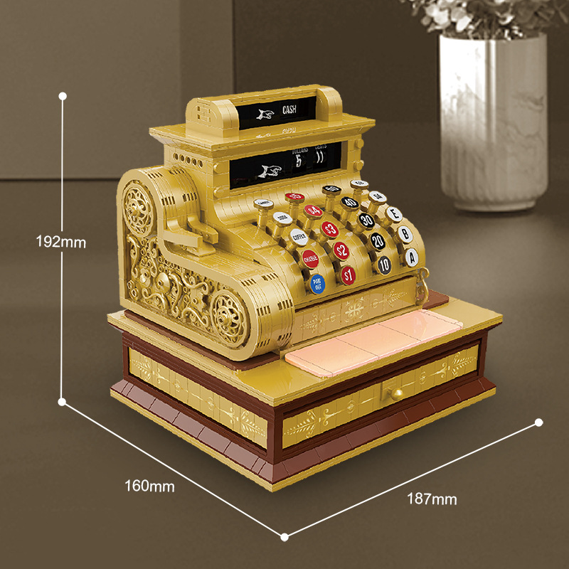 Criativo clássico vintage retr - Toy Cash Register avaliação e preço