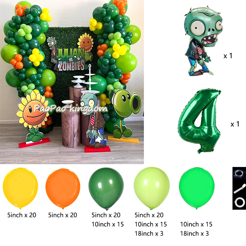 Plantas vs. Z-zumbis balões jo - Kids Zombie Toys avaliação e preço