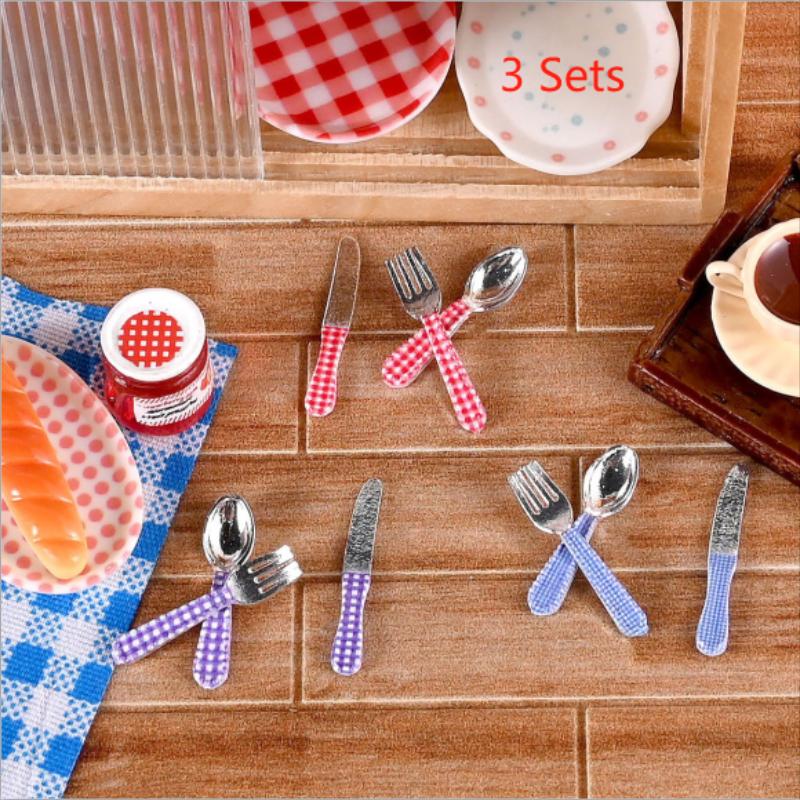 3 conjunto de casa de bonecas  - Kids Toys Kitchen Set avaliação e preço