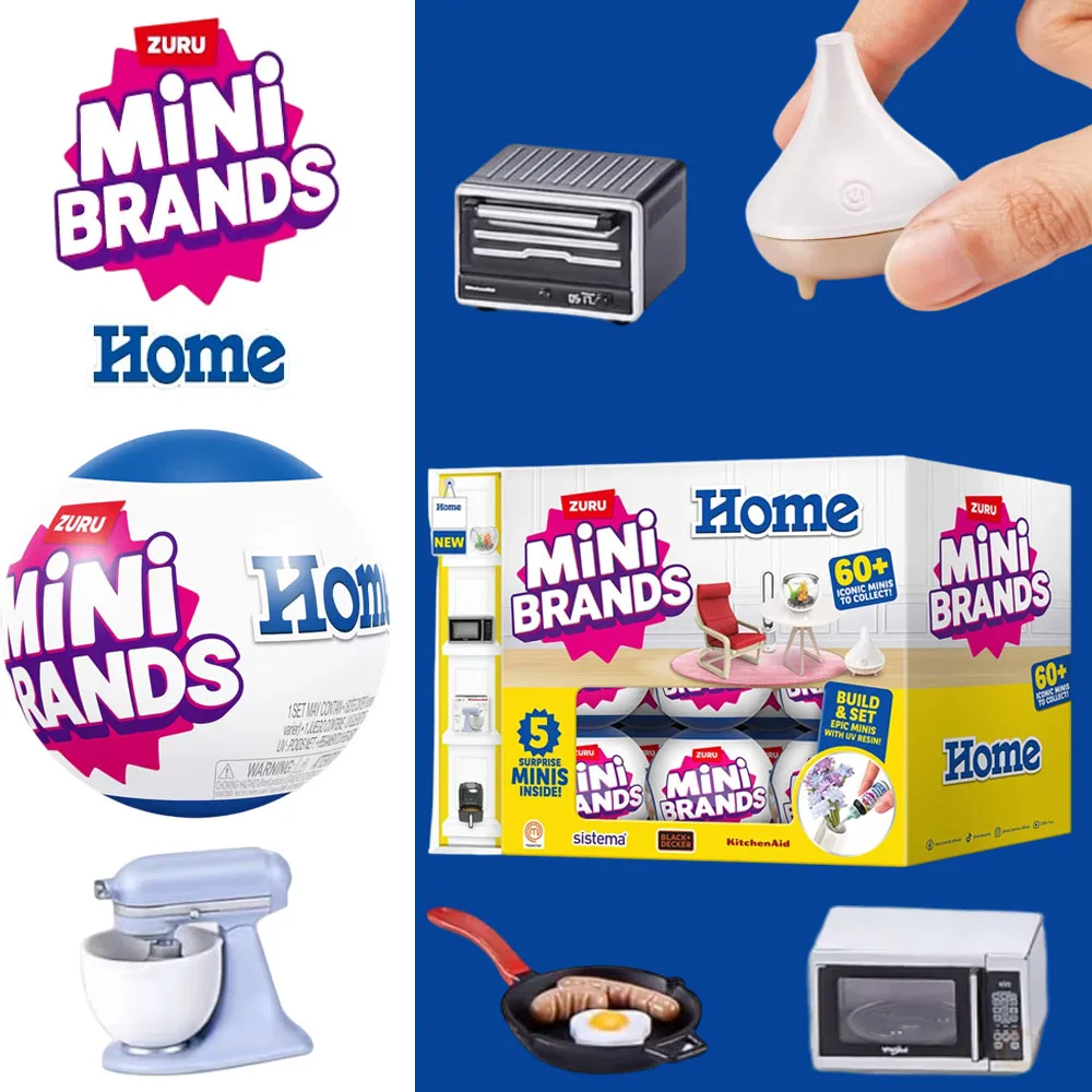 ZURU Mini Brands Série Casa 60 - Kids Toys Kitchen Set avaliação e preço