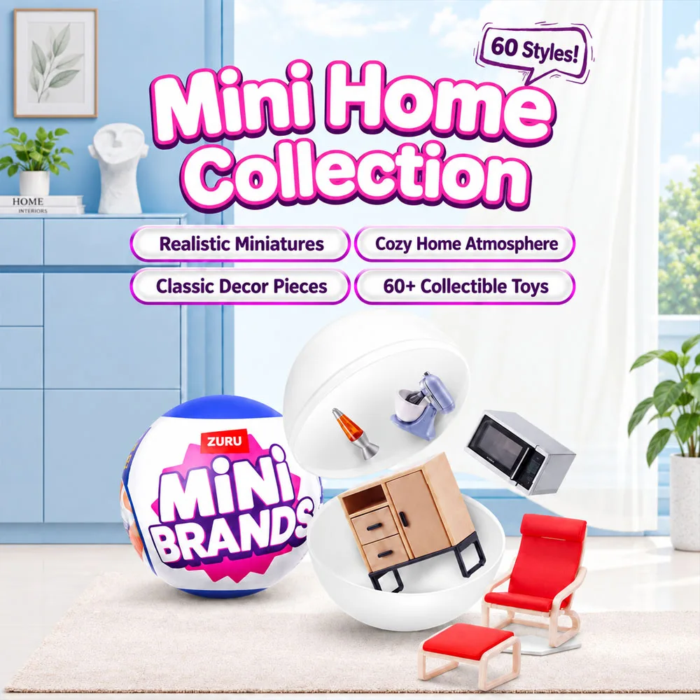 ZURU Mini Brands Série Casa 60 - Kids Toys Kitchen Set avaliação e preço