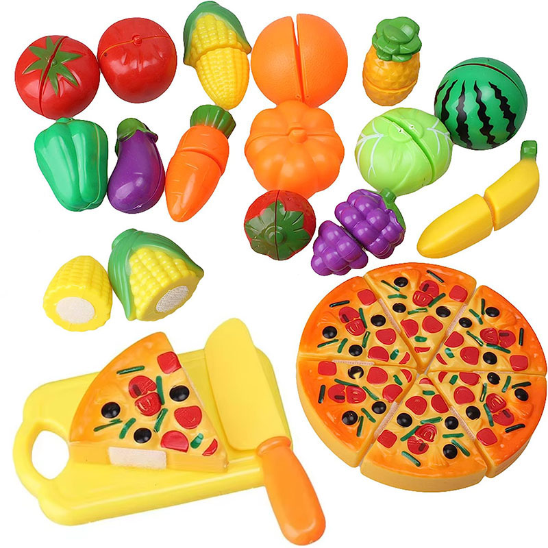 Brinquedos de cortar frutas e  - Kids Toys Kitchen Set avaliação e preço