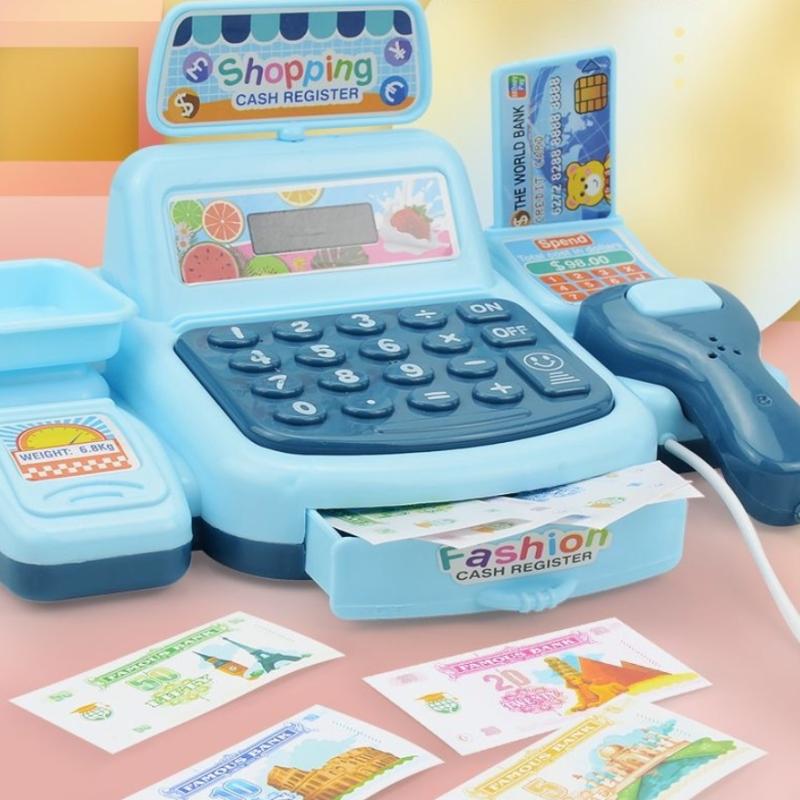 【Novo】1 Conjunto de Brinquedos - Toy Cash Register avaliação e preço