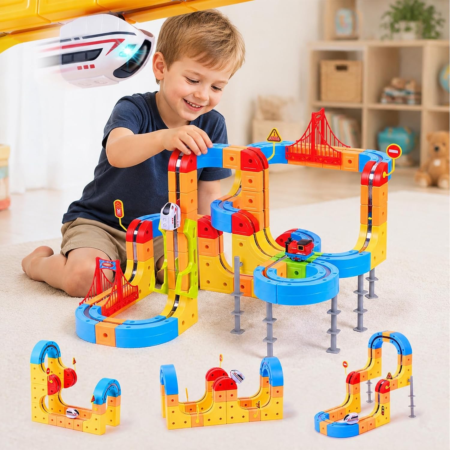 Conjunto de Trem de Levitação  - Kids Toys 3 Year Old avaliação e preço