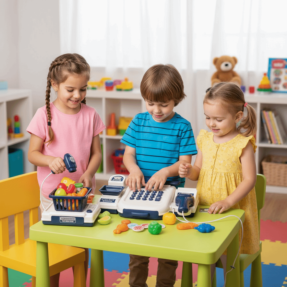 Simulador de Caixa Registrador - Toy Cash Register avaliação e preço