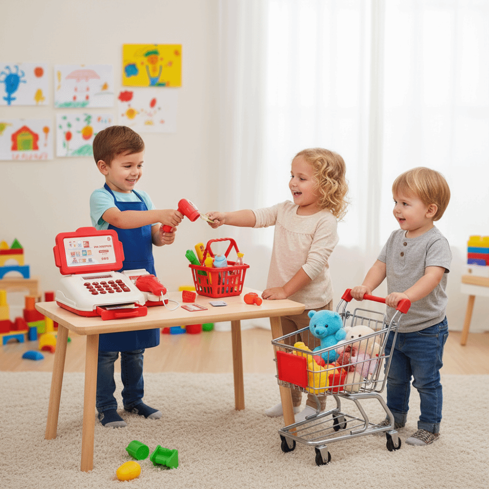 Simulador de Caixa Registrador - Toy Cash Register avaliação e preço