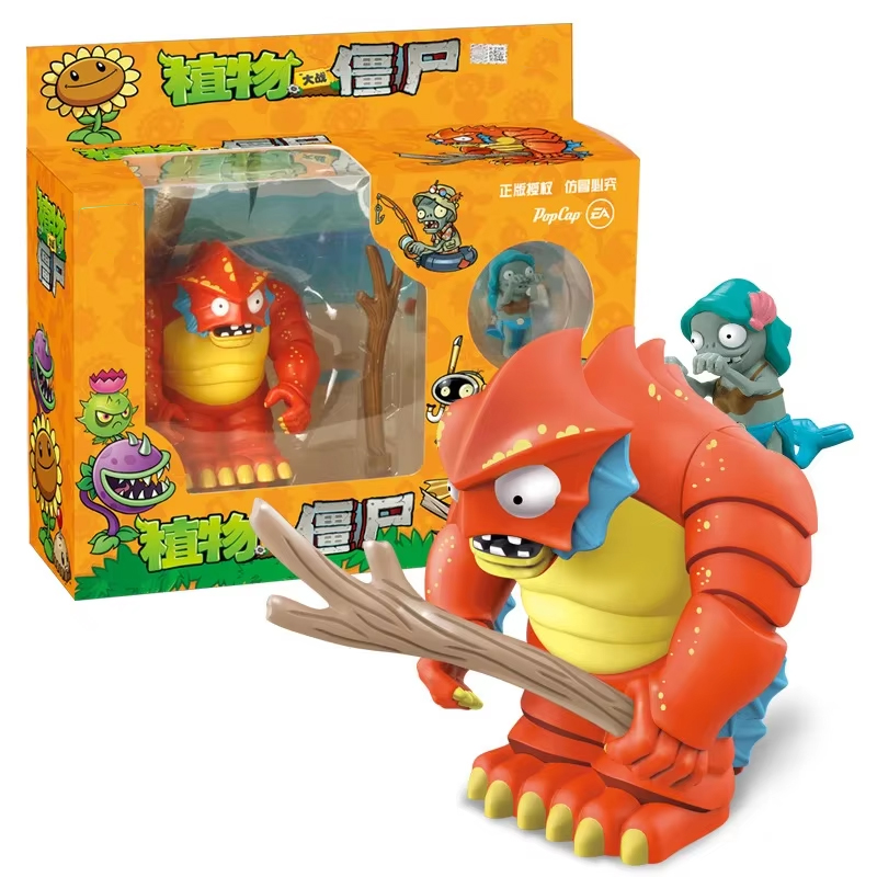 Plantas vs zumbis 2 conjunto d - Kids Zombie Toys avaliação e preço
