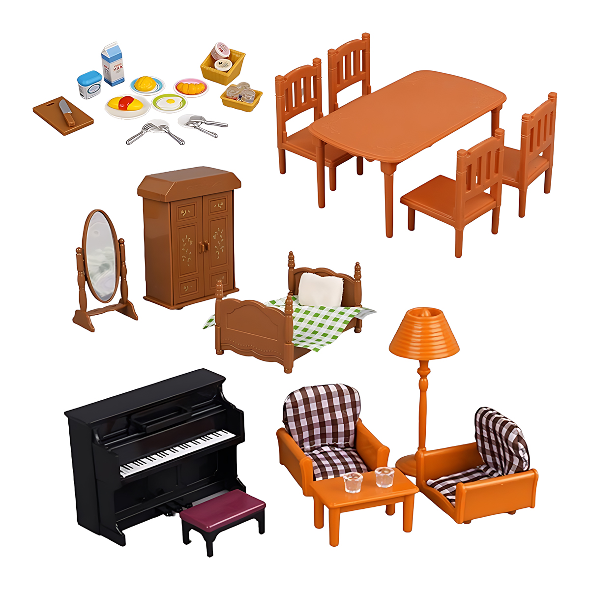 Móveis em Miniatura 1:12 para  - Kids Toys Kitchen Set avaliação e preço