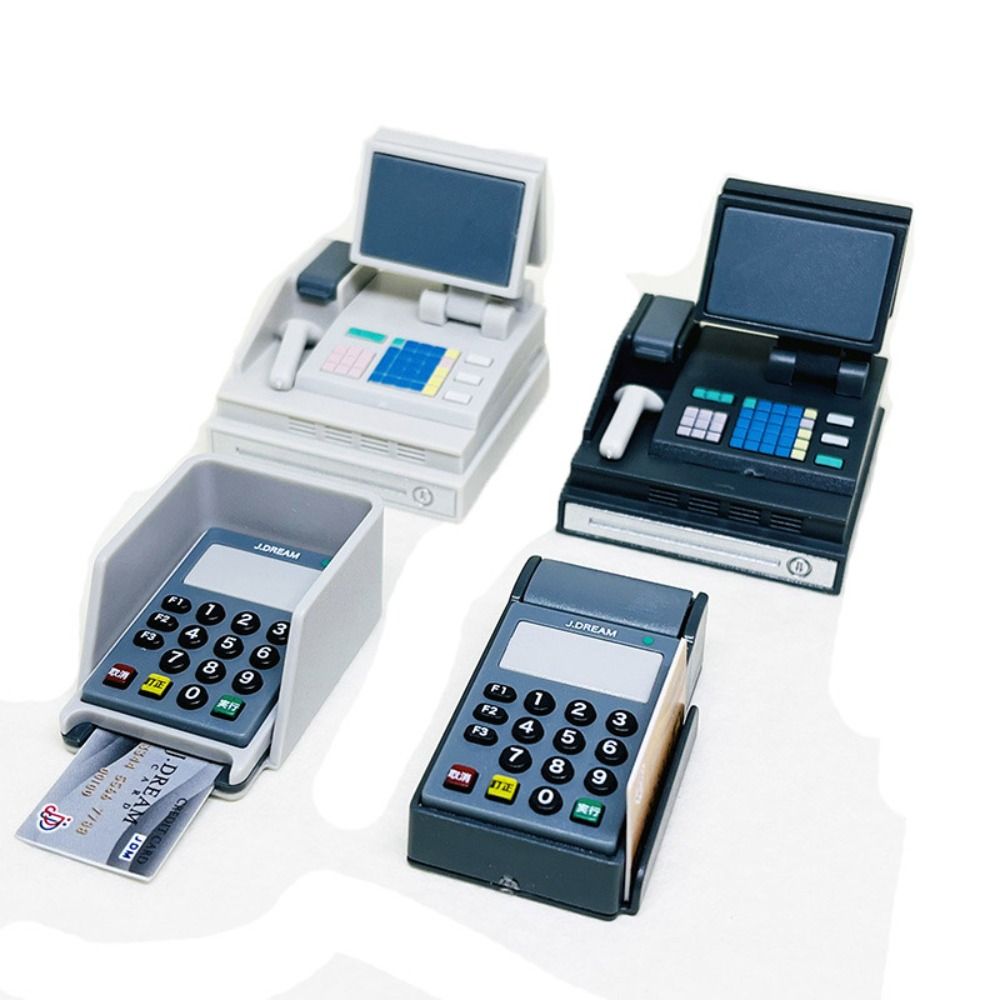 Diy casa de bonecas pos máquin - Toy Cash Register avaliação e preço